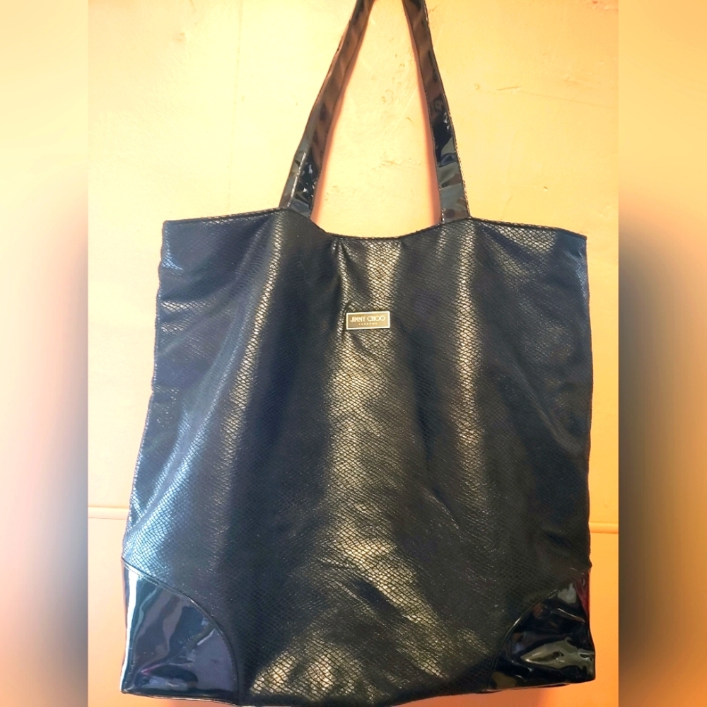 JIMMY CHOO black tote